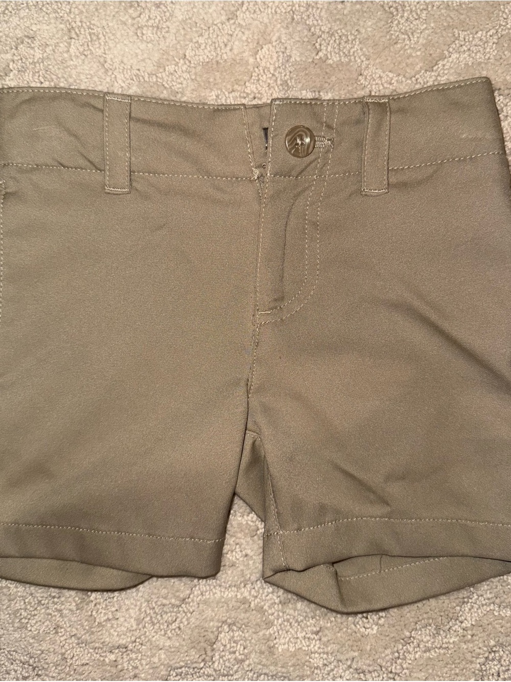 Class Club Men's Flat Front Khaki Shorts
